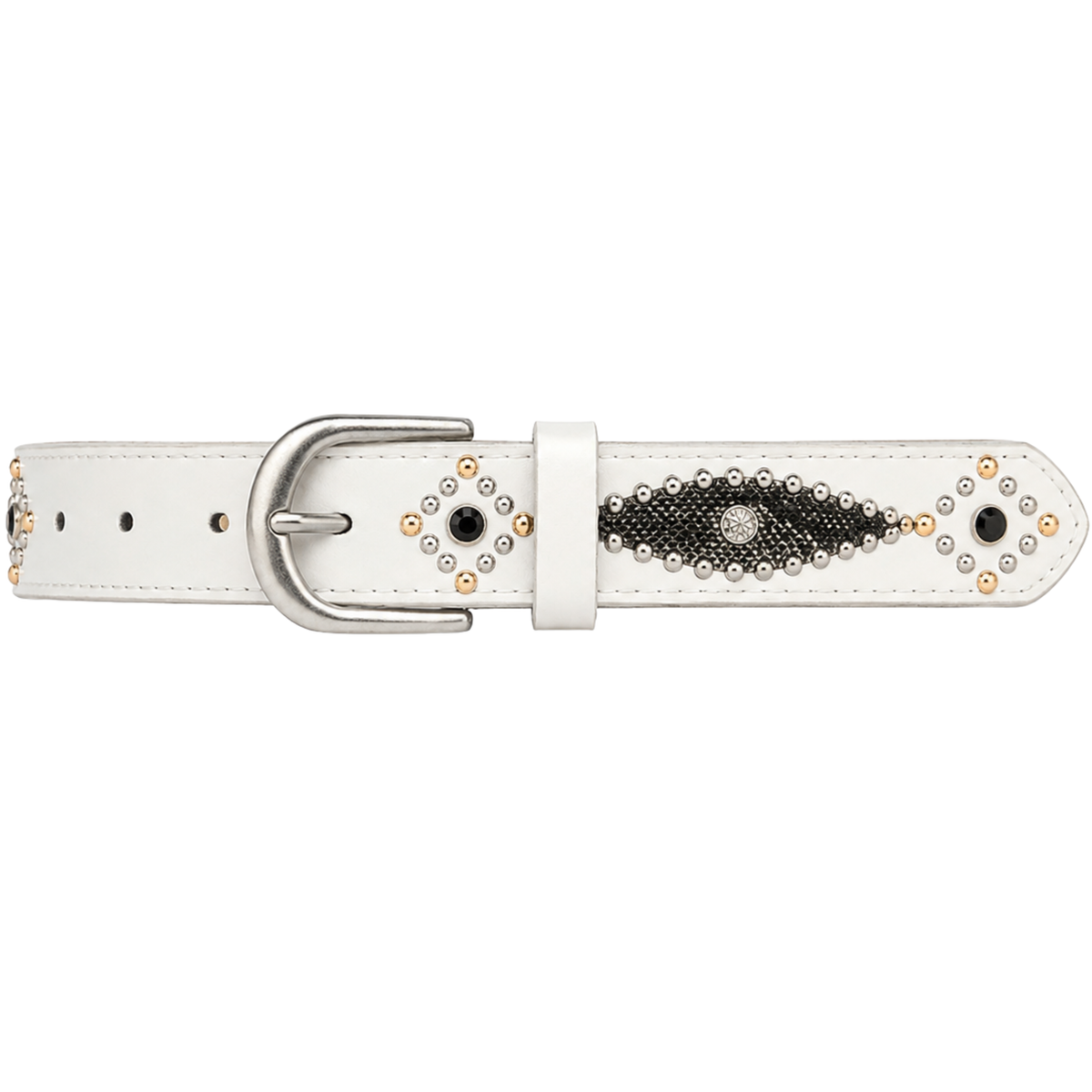 Century Belt in White